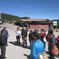 RECEPCION EN LA GRANJA PORCON